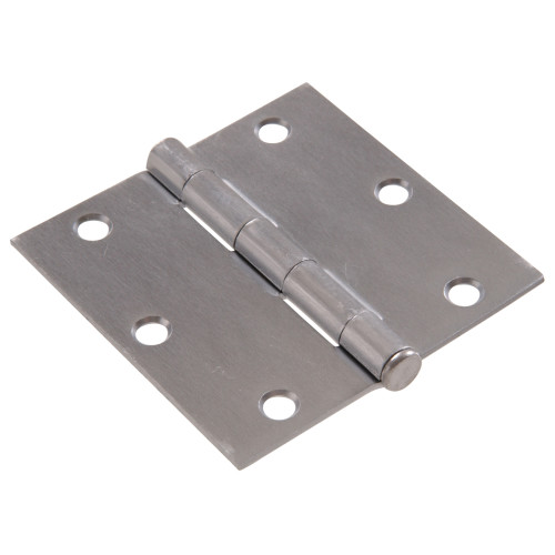 Hardware Essentials Residential Door Hinges with Removable Pin Satin Chrome 3
