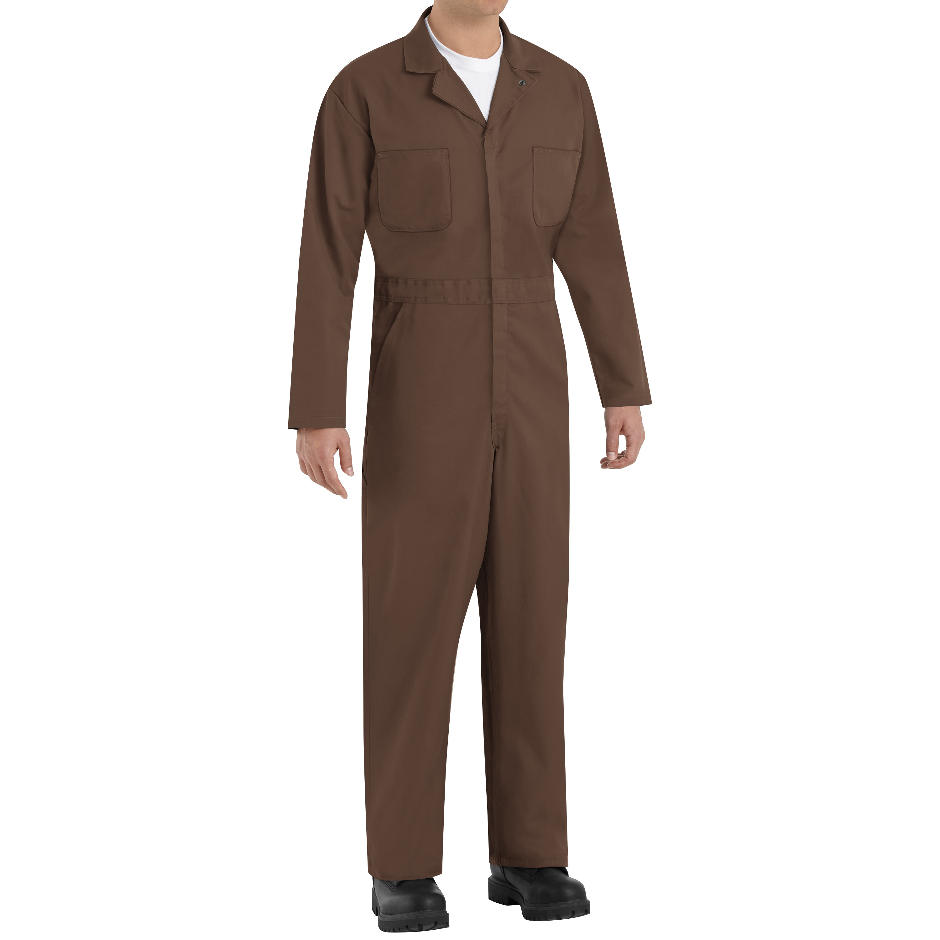 Red Kap Twill Action Back Coverall with Chest Pockets - Picture 9 of 32