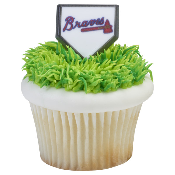 MLB® Home Plate Team Logo Cupcake Rings