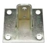 Superstrut Steel Squared Post Base With GoldGalv Finish For Single Strut