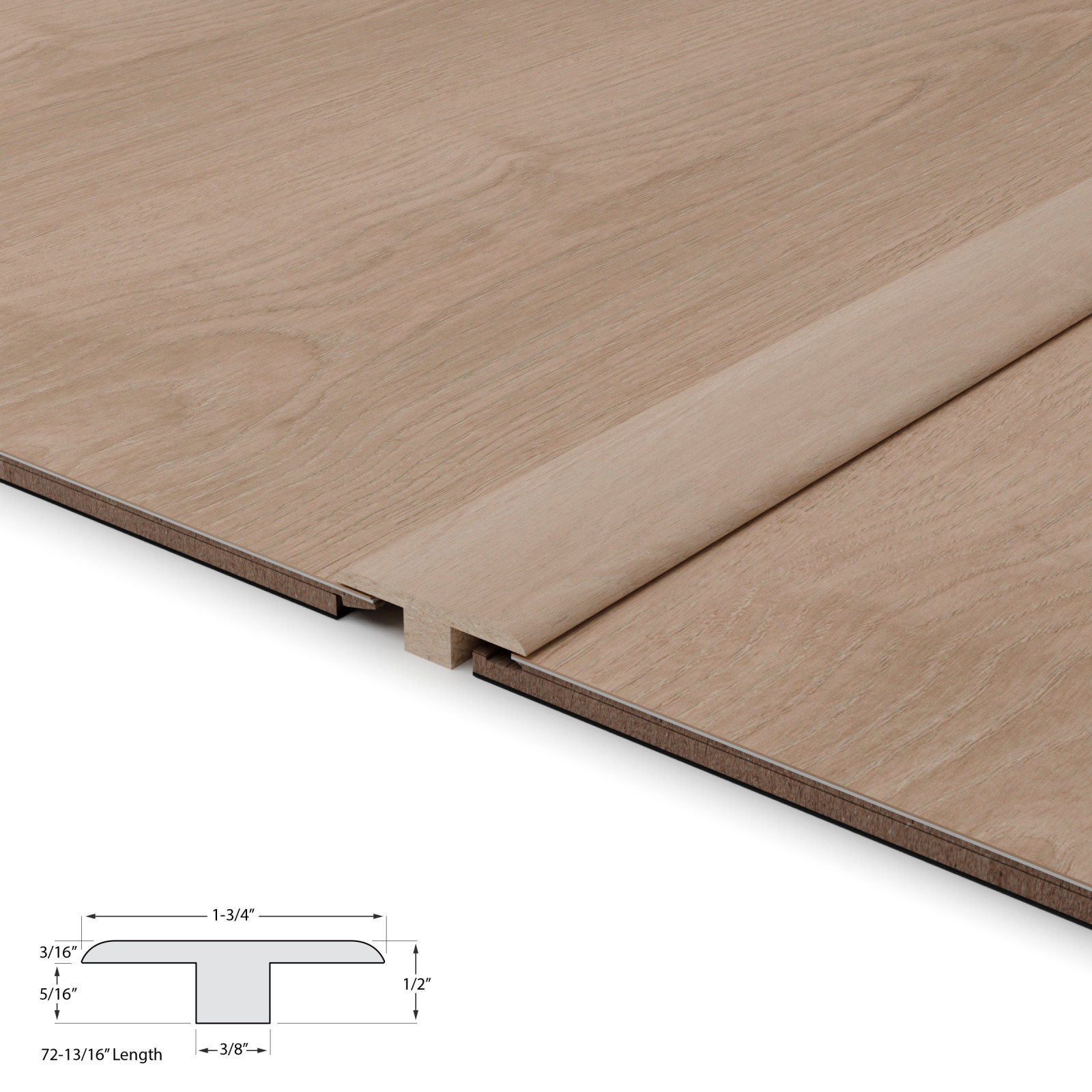 Walnut Shell Cali T-Mold view 4