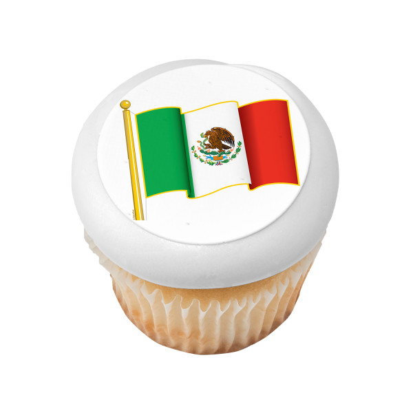 Mexican Flag PhotoCake® Edible Image®
