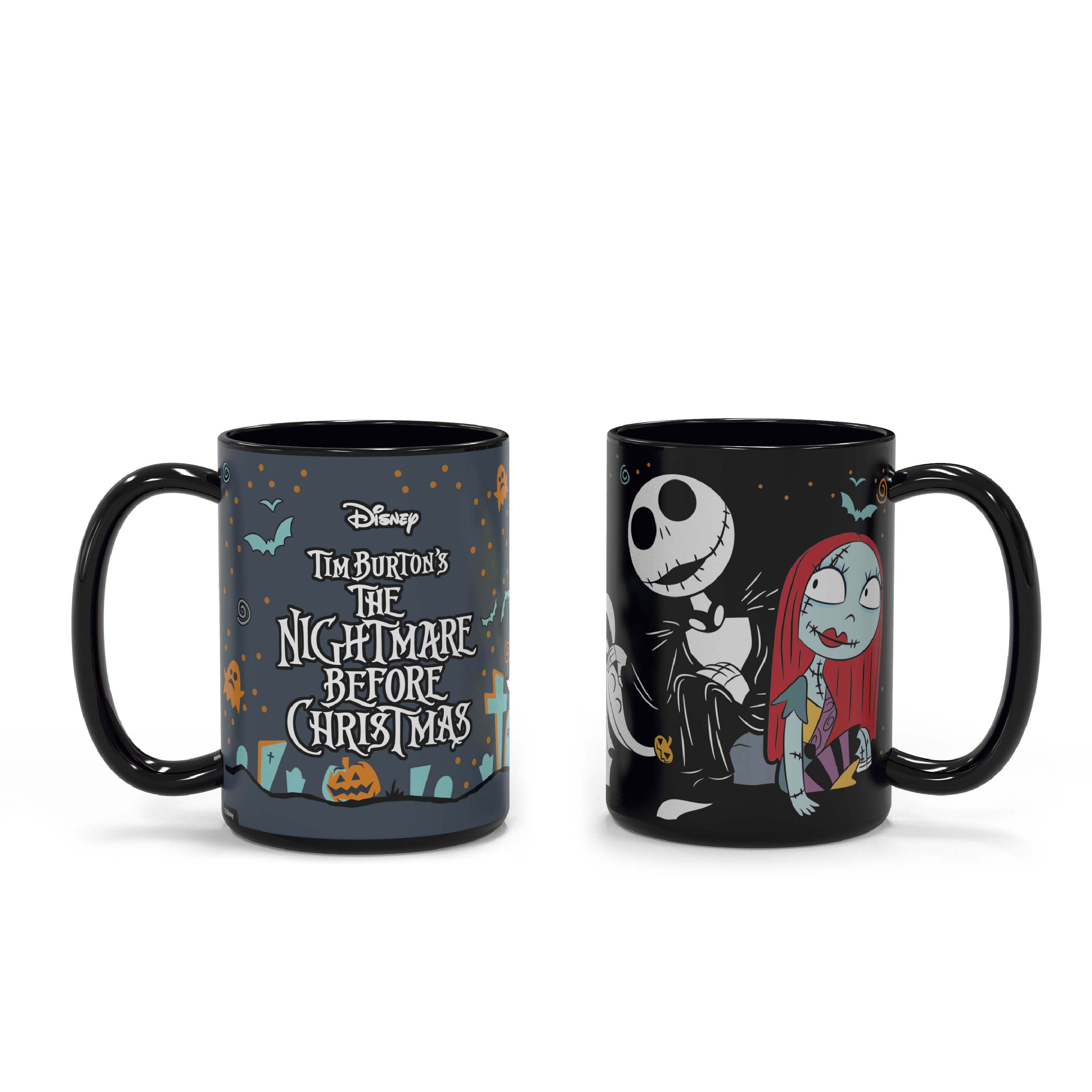 Disney The Nightmare Before Christmas 15 ounce Coffee Mug and Spoon, Jack the Pumpkin King & Sally slideshow image 9 Disney The Nightmare Before Christmas 15 ounce Coffee Mug and Spoon, Jack the Pumpkin King & Sally slideshow image 9