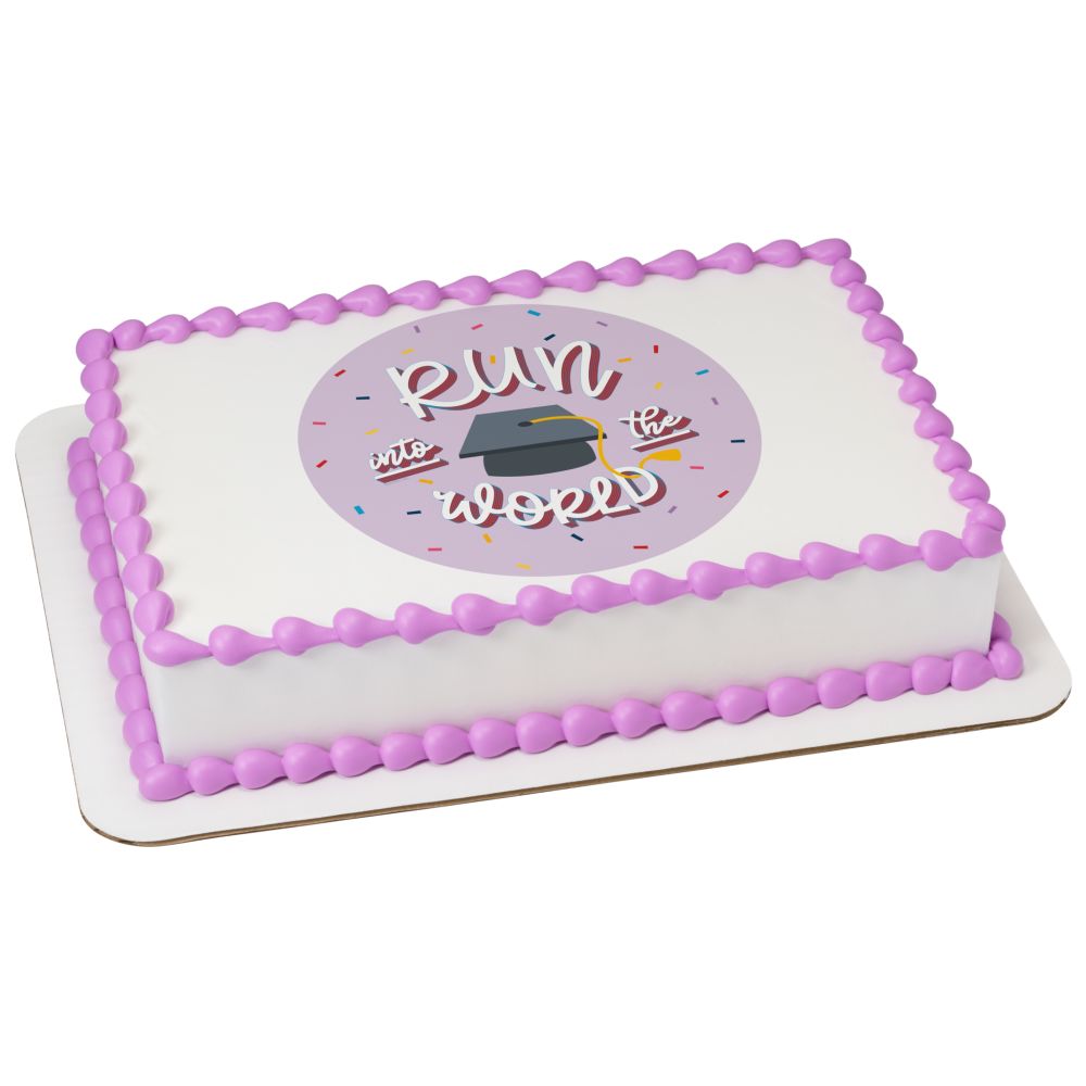 Image Cake Run into the World
