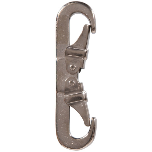 Hardware Essentials Double Ended Nickel Cap Snap Snap Hook 5/16