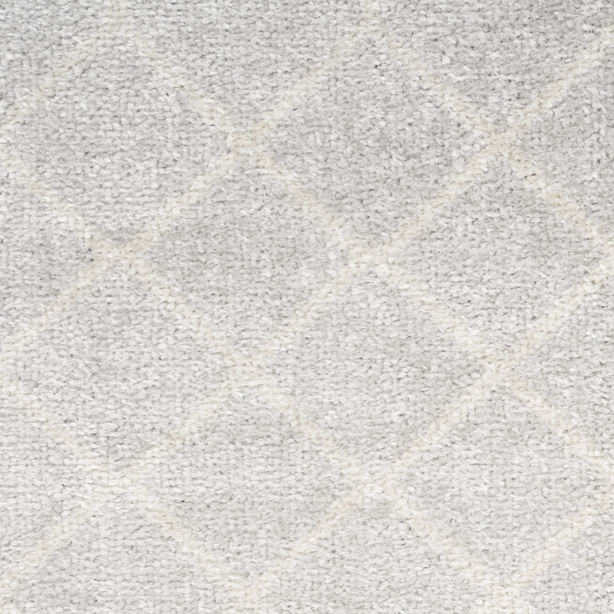 Nourison Astra Machine Washable 2' x 6' Grey Bohemian Indoor Rug