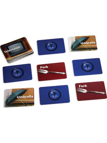 Photographic Memory Matching Game, Everyday Objects