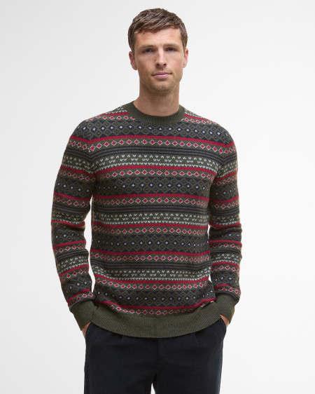 Pullover Easdale Fair Isle Rundhalsausschnitt