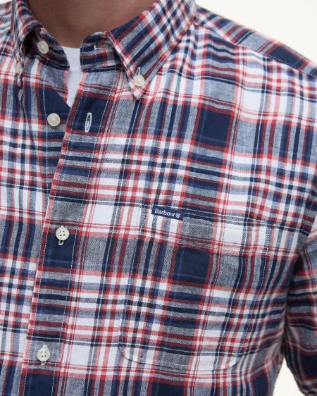 Bridport Linen Tailored Long-Sleeved Shirt
