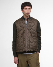 Re-Engineered Utility Liddesdale Gilet Dark Olive