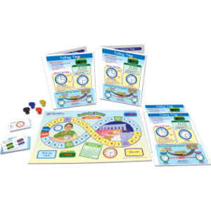 Math Learning Centers, Telling Time, Grade 1-3