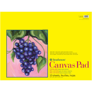 300 Series Canvas Pad, Tape Binding, 10 Sheet, 18x24 inch, 1 Count