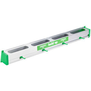 Unger, Hold Up Tool Rack, 36", Aluminum, Green/Silver