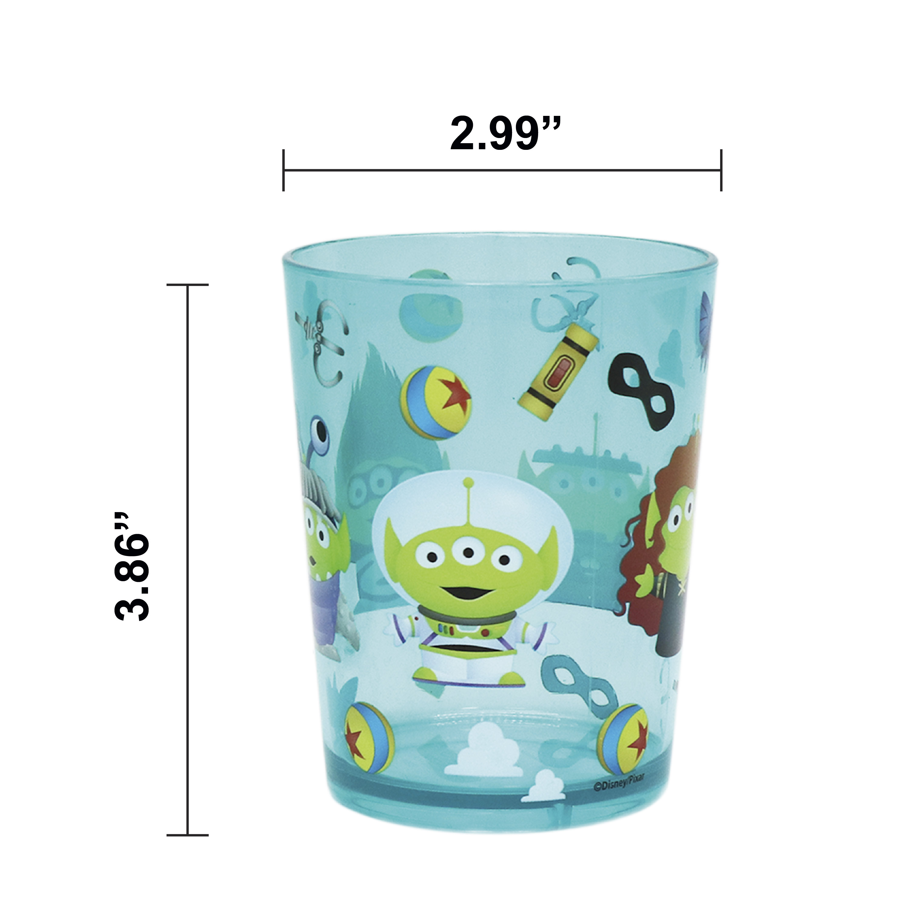 Disney and Pixar Pitcher and Tumbler Drinkware Set, Toy Story Aliens, 5-piece set slideshow image 5