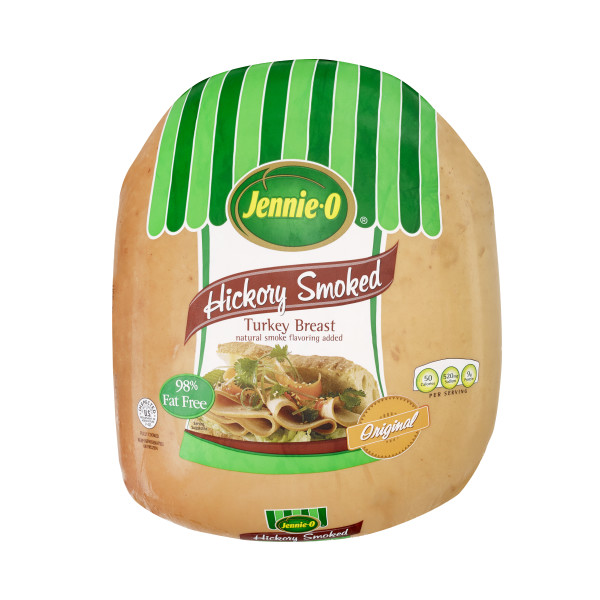 JENNIE-O(r) Original Hickory Smoked Shaving Turkey Breast, 2pc . C1CB - Front Center Inner Pack (Hi Res)