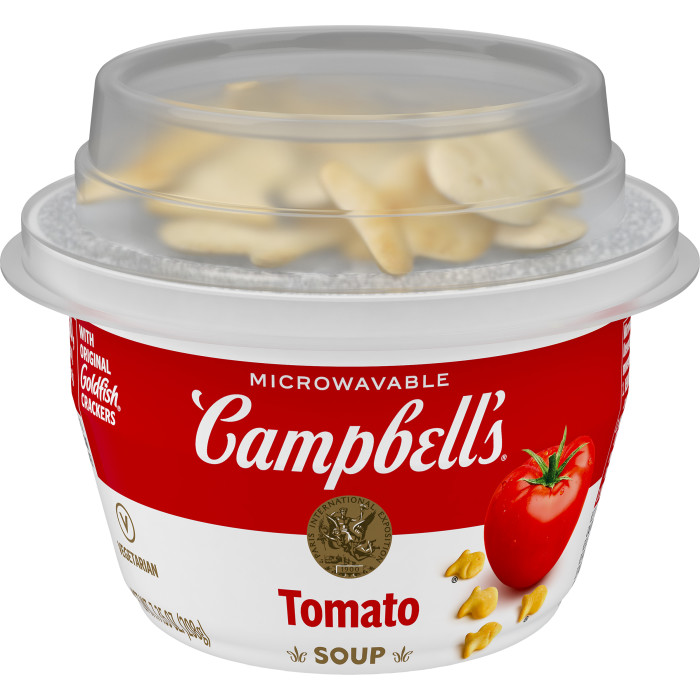 Tomato Soup with Topping