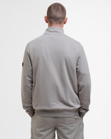 Outline Half-Zip Sweatshirt Conrete
