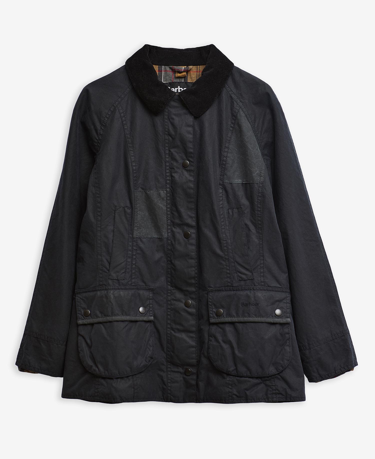 Barbour Re-Loved Beadnell Waxed Jacket - Size 14 image number 0
