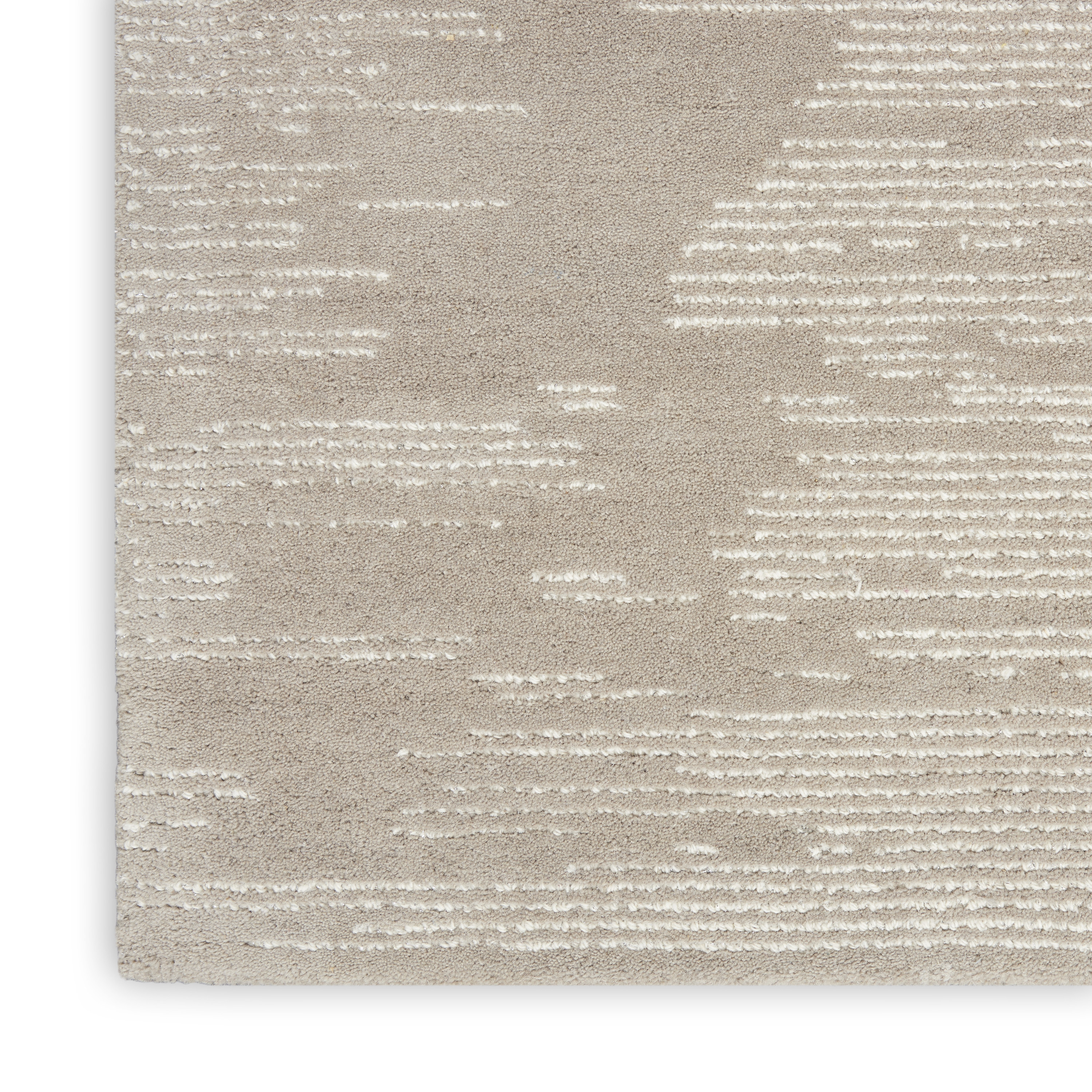 Michael Amini Ma30 Star 7'9" x 9'9" Taupe/Ivory Modern Indoor Rug