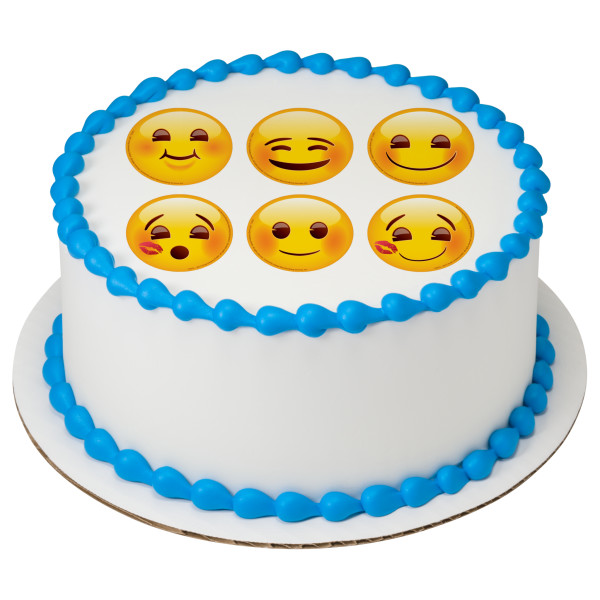 emoji™ Full of Smiles PhotoCake® Edible Image®