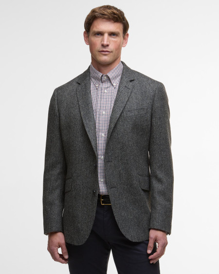 Blazer con motivo a spina di pesce Firth Moons