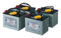 Replacement Battery Cartridge Lead Acid Black 20.8 H x 16.5 W x 25.9 D cm