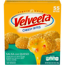Velveeta Salsa con Queso Cheesy Bites 55 count Box