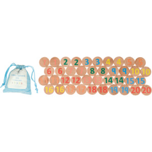 Matching Pairs - Numbers 1-20 - Set of 40