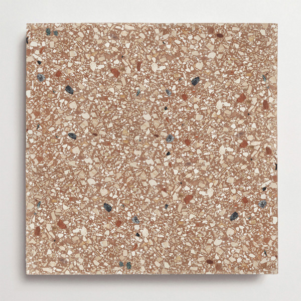 Dolce Vita Terrazzo | Torrone IV | Petit Slab | Maronne | Honed 