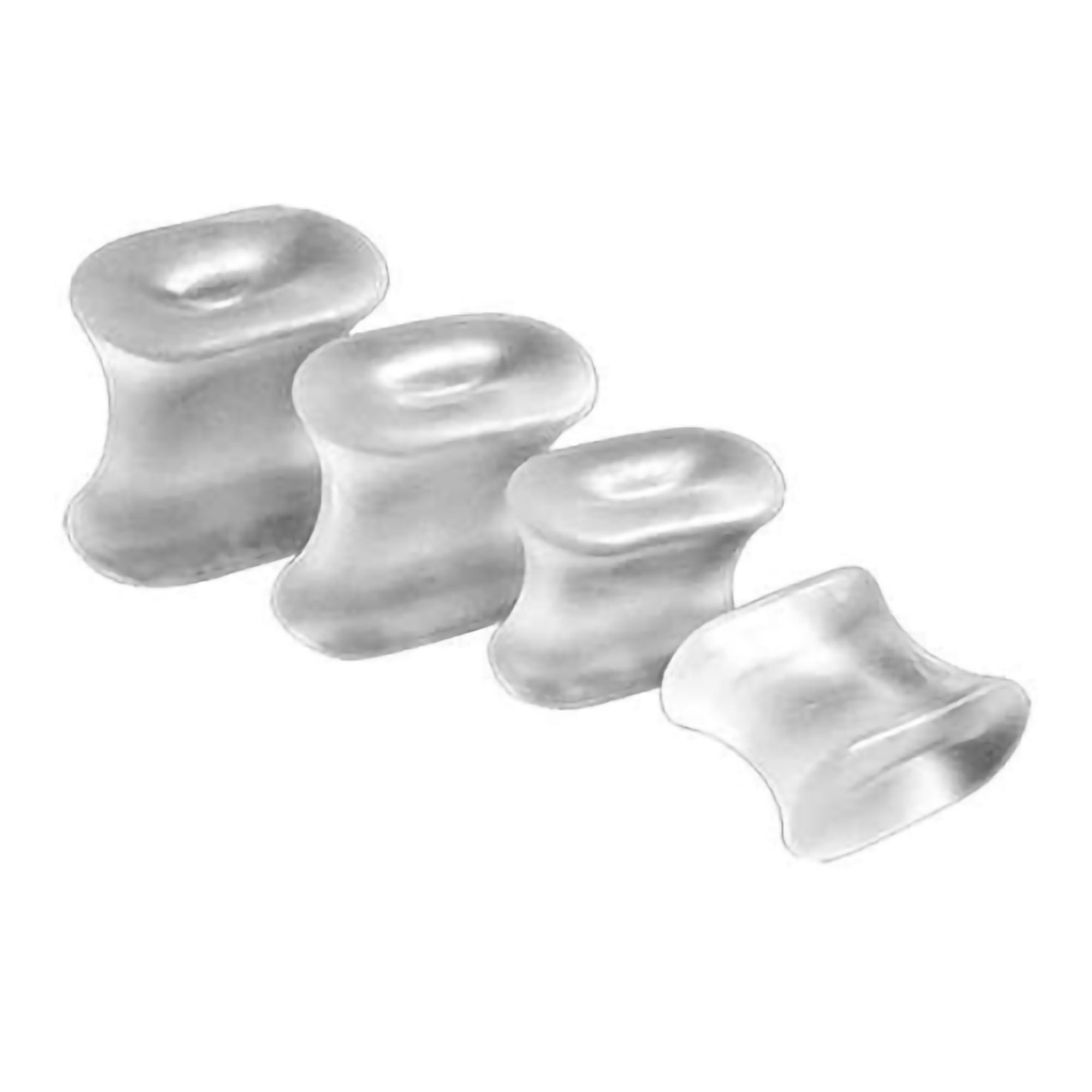 Pedifix TOE SPACER, VISCO GEL LG (4/PK)