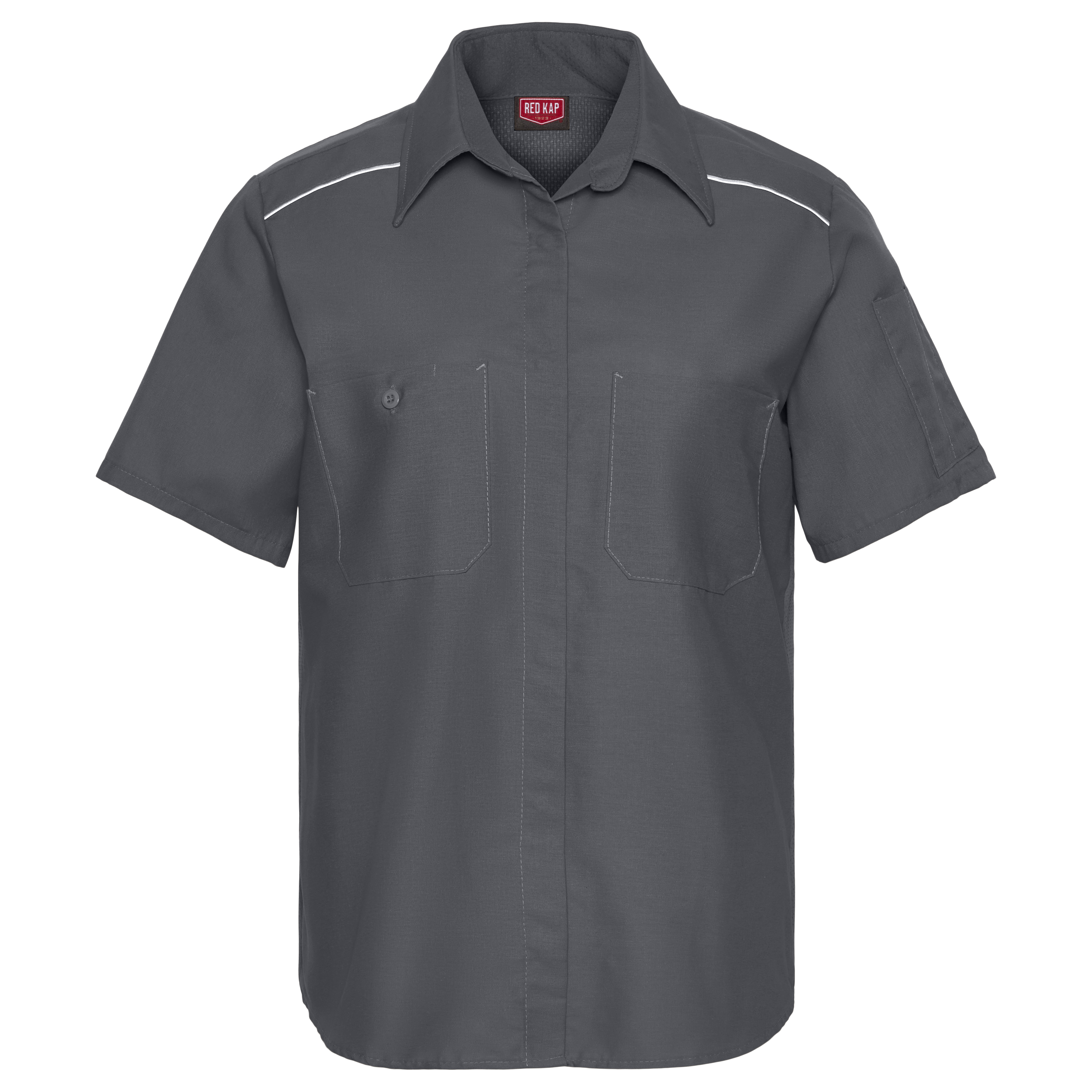 Women‘s Short Sleeve Pro Airflow Work Shirt-Red Kap