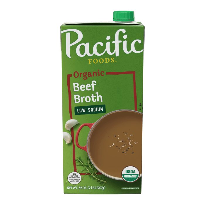 Organic Low Sodium Beef Broth