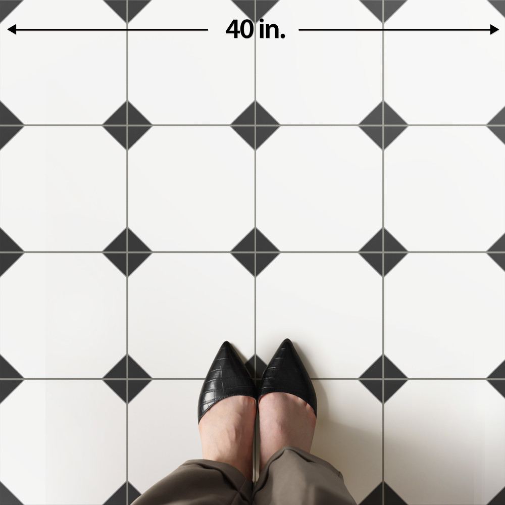 Sample – Chelsea Black Porcelain Floor and Wall Tile