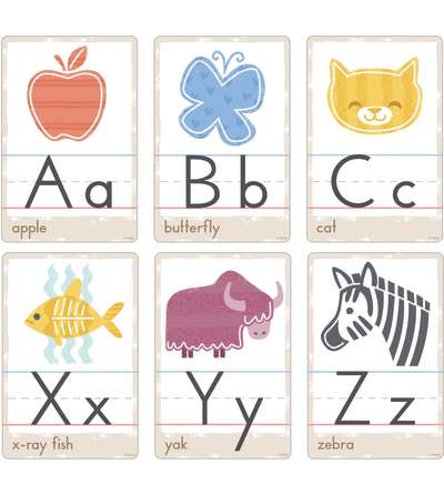 Good to Grow Good Nature Alphabet Cards Learning Set