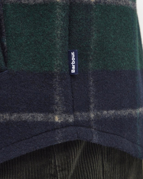 Chapter Check Overshirt Green Loch Tartan