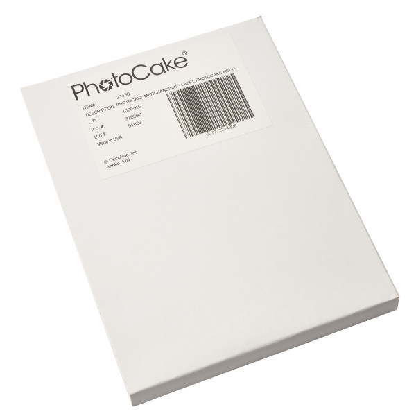 Printable Blank Merchandising Non-Edible Media