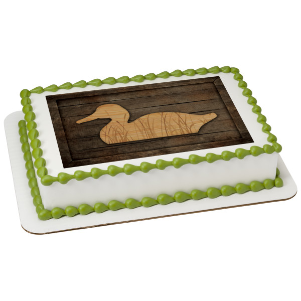 Vintage Duck PhotoCake® Edible Image®