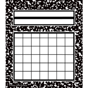 Cool for School Composition Incentive Charts, Pack of 36