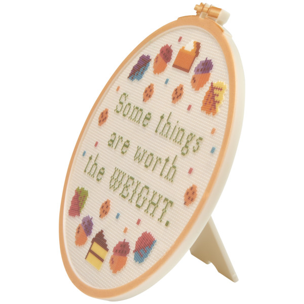 Thanksgiving Cross-Stitch Easel Back Layon