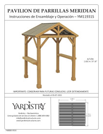 YM11931S - Grilling Pavilion Instructions - Spanish - May 7 2021.pdf