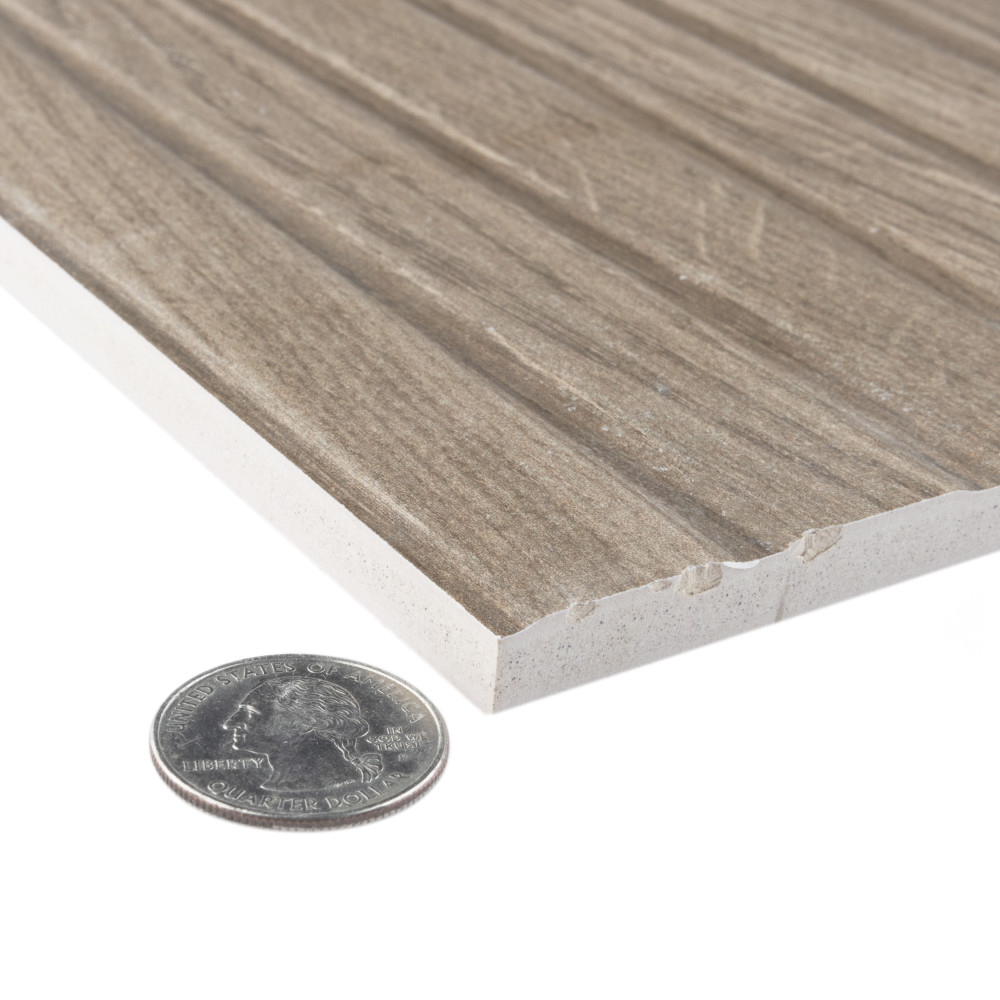 Woodstrip Nogal 11-3/4 in. x 23-1/2 in. Ceramic Wall Tile