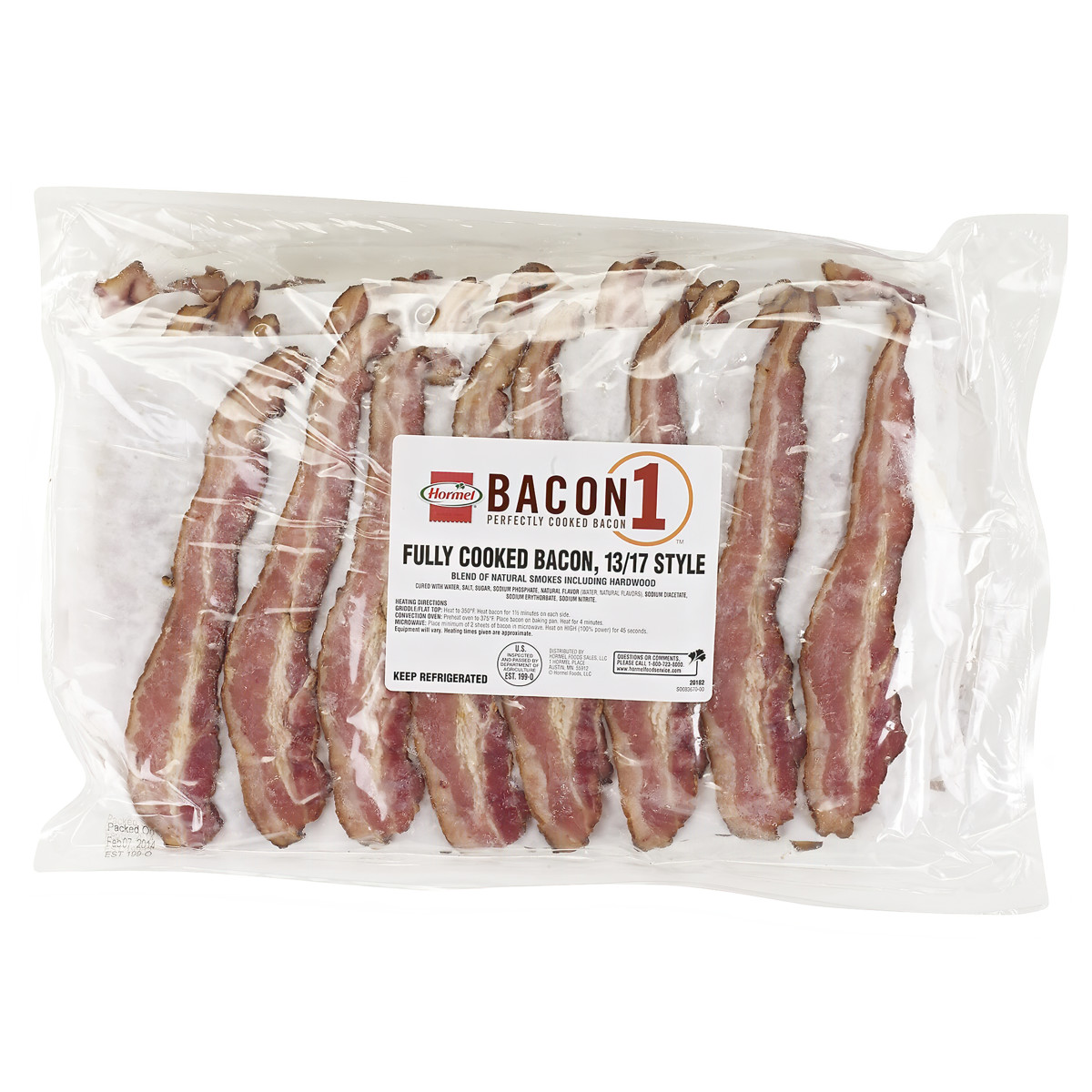 HORMEL(r) BACON 1(tm) FC 13/17 Style 288 Sl . C1CB - Front Center Inner Pack (Hi Res)