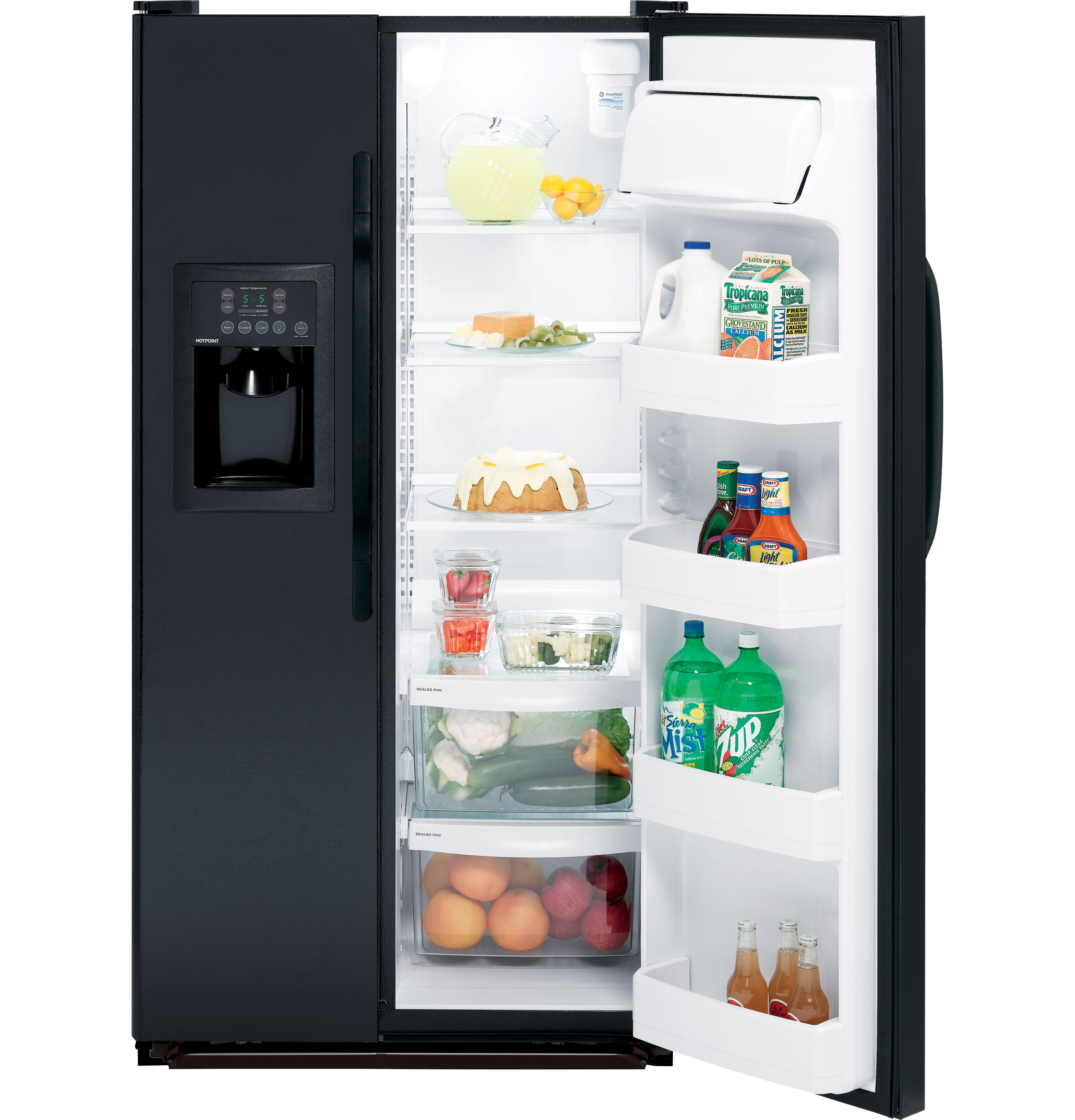 Hotpoint® 25.0 Cu. Ft. Side-By-Side Refrigerator with Dispenser