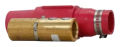 J Series Single Pole Cam-Type Plug 350 to 500 kcmil 545A 600V ac Female Orange 2.69 W x 2.69 H x 7.38 in. D