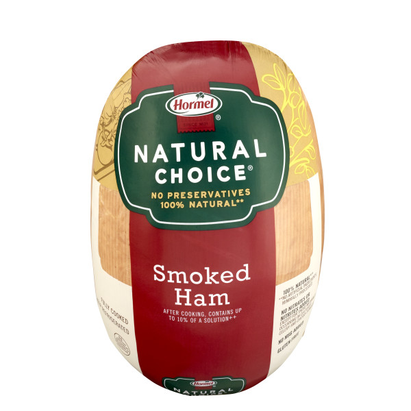 NATURAL CHOICE(r) Smoked Ham, 2pc . C1C1 - Front Center In Package (Hi Res)