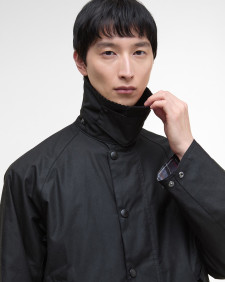 Modified Transport Waxed Jacket Black