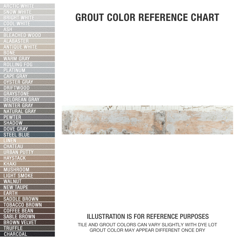 Unique 6 in. x 35-7/8 in. Porcelain Floor and Wall Tile