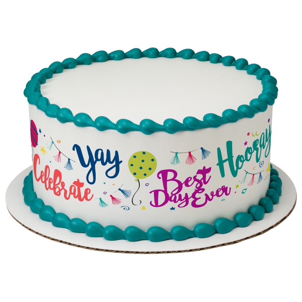 Image Cake Best Day Ever