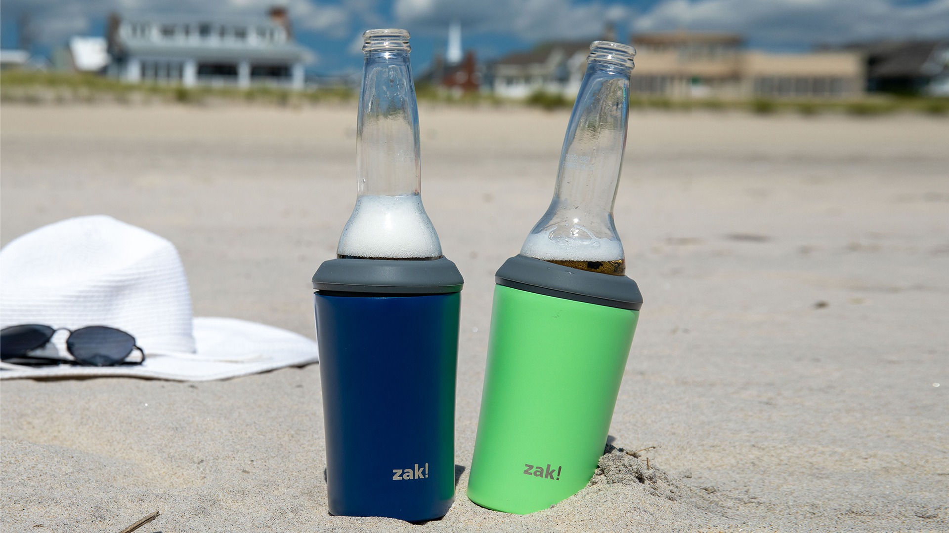 Zak Hydration 12 ounce Double Wall Stainless Steel Can and Bottle Cooler with Vacuum Insulation, Pistachio slideshow image 11 Zak Hydration 12 ounce Double Wall Stainless Steel Can and Bottle Cooler with Vacuum Insulation, Pistachio slideshow image 11