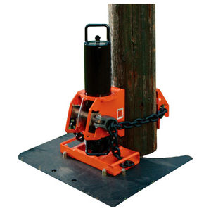 TiiGER® Hydraulic Pole Puller, 1/2 in. Allowance, 6 ft. Chain, 2800 psi